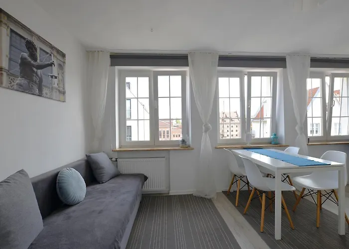Apartman Targ Na Starym Miescie Z Widokiem Na Rzeke Free Parking Gdańsk
